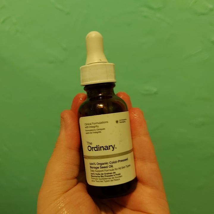 photo of The Ordinary 100% Cold Pressed Borage Oil shared by @michellefarmer on  29 Jun 2020 - review