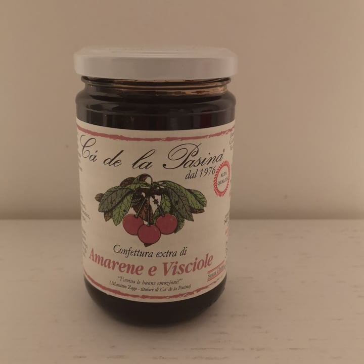 review photo of Ca' de la Pasina Confettura Extra di amarene e visciole shared by @zimo on 31 Mar 2022 - review