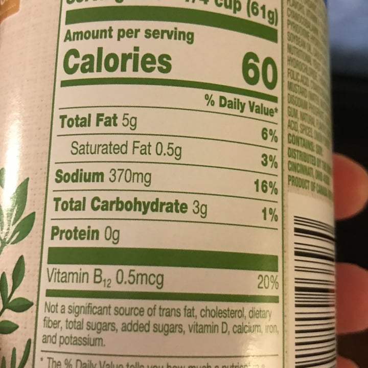 photo of Simple Truth Plant based Alfredo sauce shared by @slowarrow on  16 Dec 2021 - review