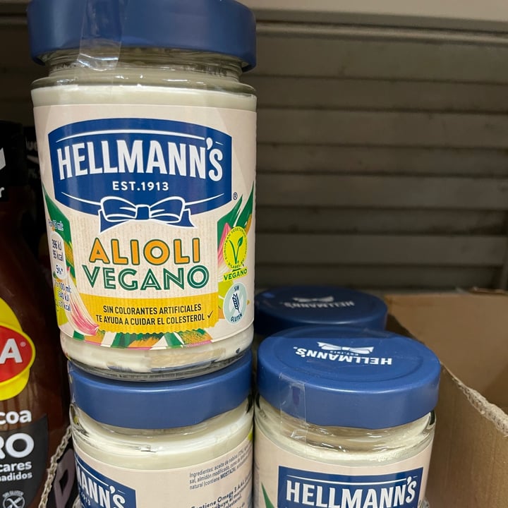 photo of Hellmann’s Alioli vegano shared by @dvillacortes on  05 Jun 2021 - review