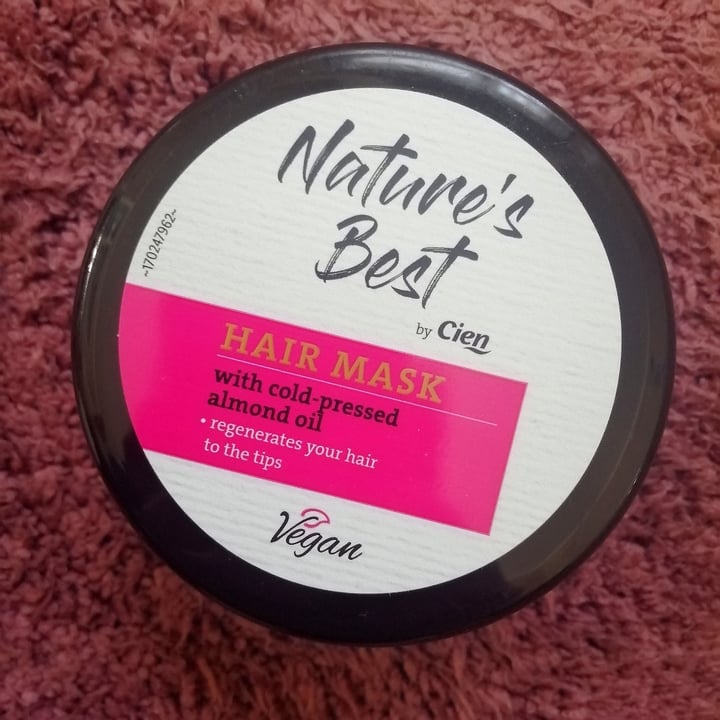 photo of Cien Hair mask almond oil shared by @annaeccetera on  07 Apr 2021 - review