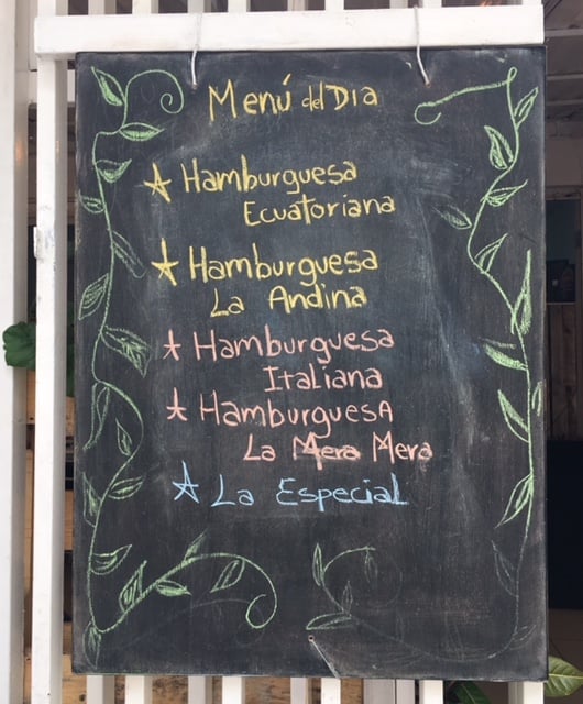 photo of Ahimsa Vegan Food Hamburguesa Ecuatoriana shared by @leslie on  06 Apr 2018 - review