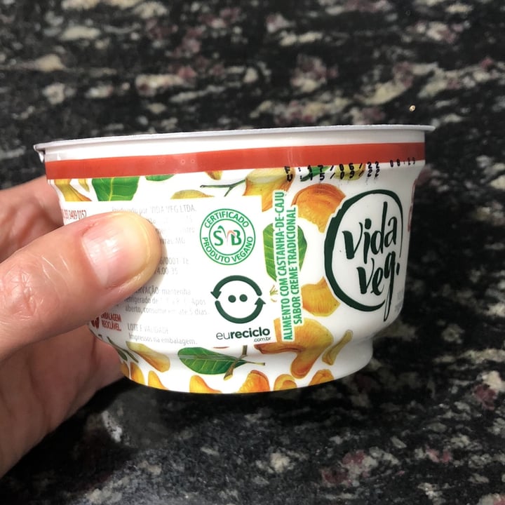 review photo of Vida Veg Creme de Castanha De Caju Tradicional shared by @demartins on 10 Sep 2022 - review