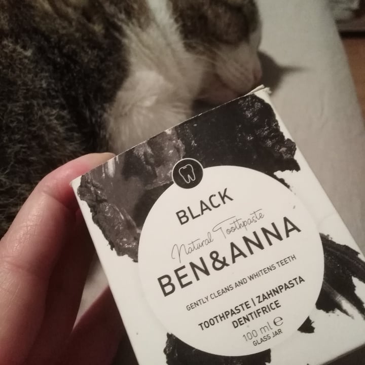 photo of Ben & Anna Black natural toothpaste shared by @ruda on  14 Oct 2022 - review