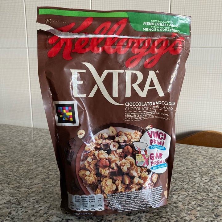 review photo of Kellogg's kellogg’s extra Cioccolato E Nocciole shared by @psicopompo on 09 Sep 2022 - review