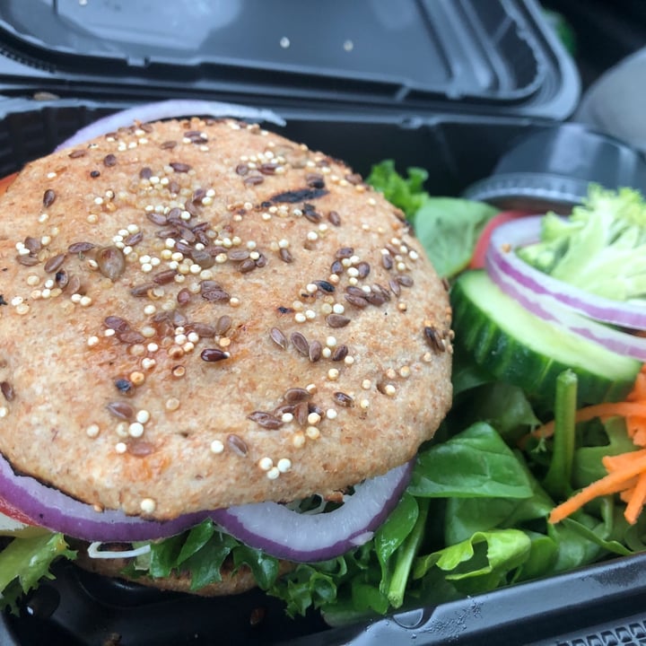photo of BAM! Healthy Cuisine Original Veggie Burger shared by @alex on  16 Oct 2020 - review