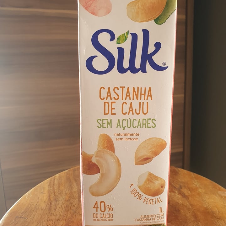 photo of Silk Alimento com castanha de cajú shared by @valentinealvim on  03 Nov 2021 - review