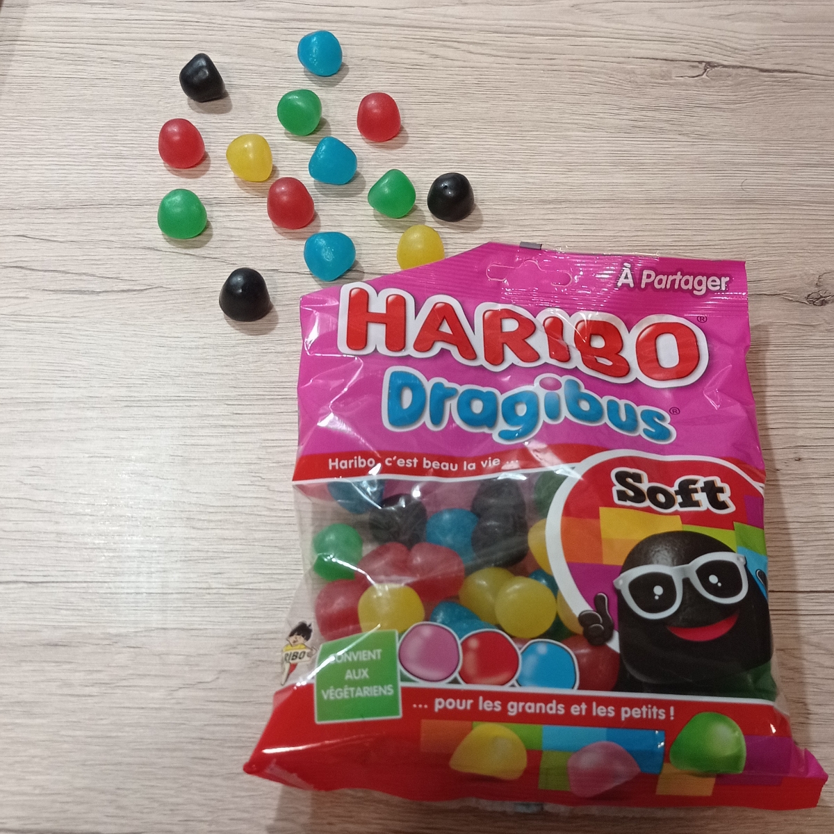 haribo dragolo, mix dragibus soft, oursons et fraises flopp…, Sugarbobi