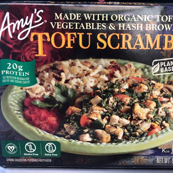 photo of Amy’s Amy’s Tofu Scramble shared by @parifairie on  01 Dec 2021 - review