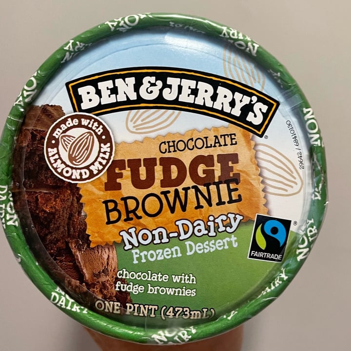 photo of Ben & Jerry's Chocolate Fudge Brownie Non-Dairy Ice Cream shared by @nicka on  28 May 2022 - review