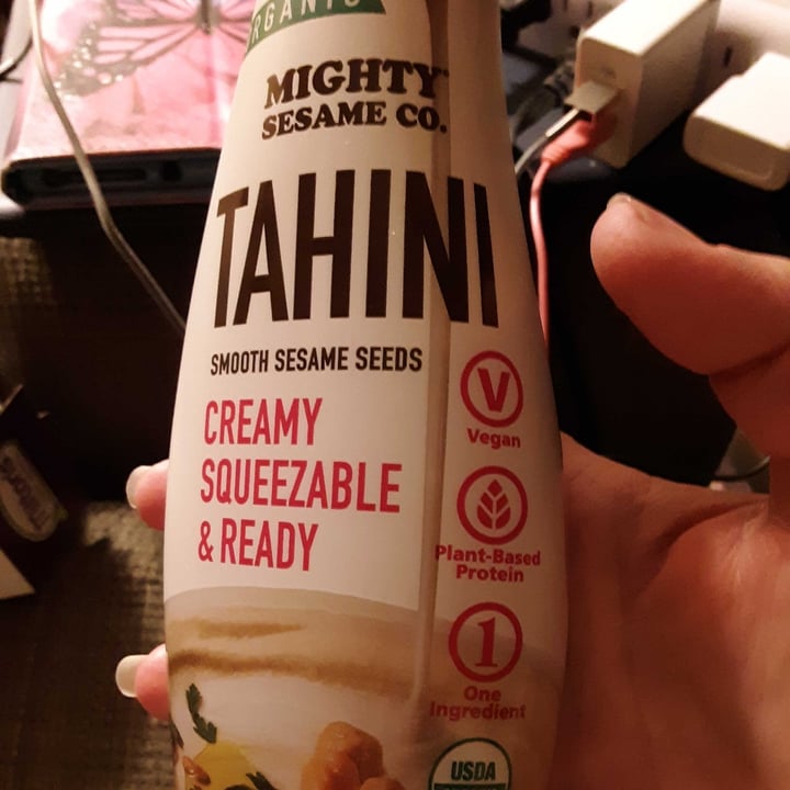 photo of Mighty Sesame Co. Organic Tahini shared by @orthovegancat on  02 May 2022 - review