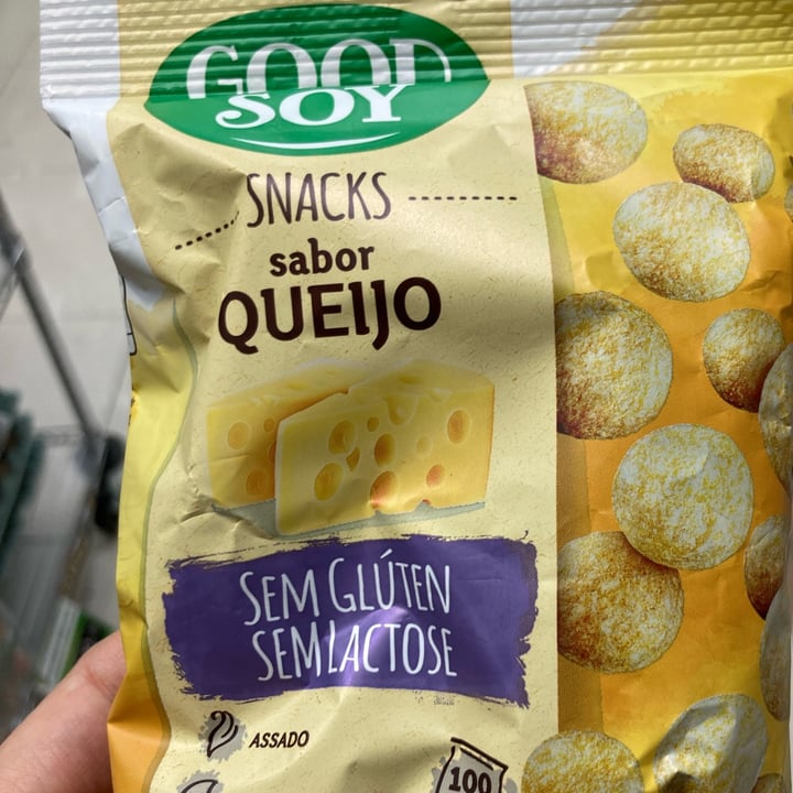 photo of Good Soy Salgadinho De Queijo (Cheese Flavored Rice And Soy Snack) shared by @meditarnaescola on  15 Oct 2022 - review