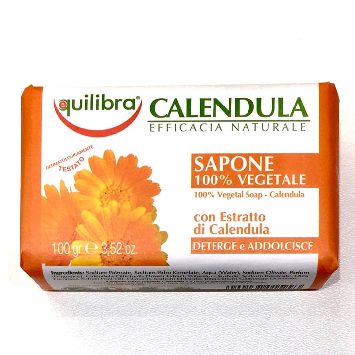photo of Equilibra Sapone Vegetale Alla Calendula shared by @marabasso on  15 May 2022 - review