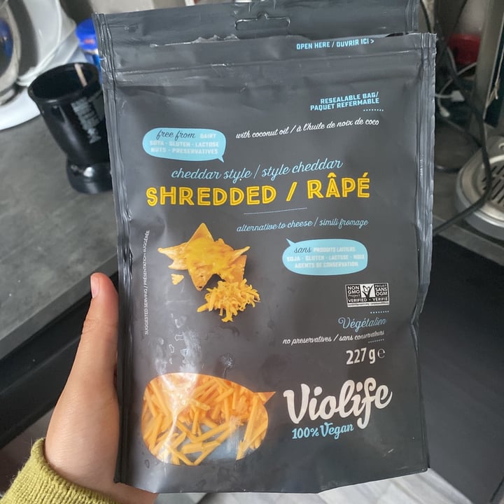 review photo of Violife Cheddar Shreds shared by @wishbat on 03 Jun 2021 - review