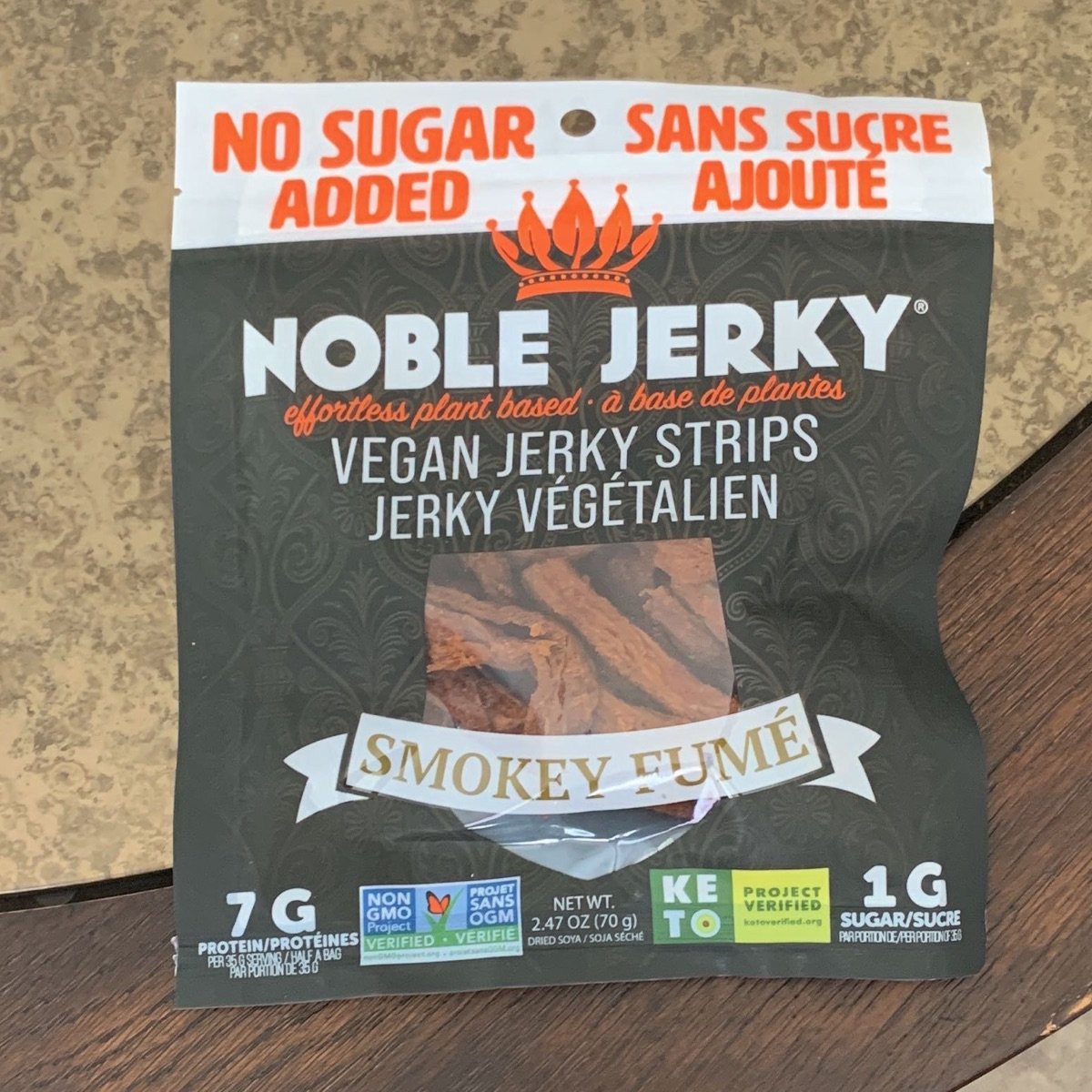 Noble Jerky No Sugar Added Smokey Reviews abillion