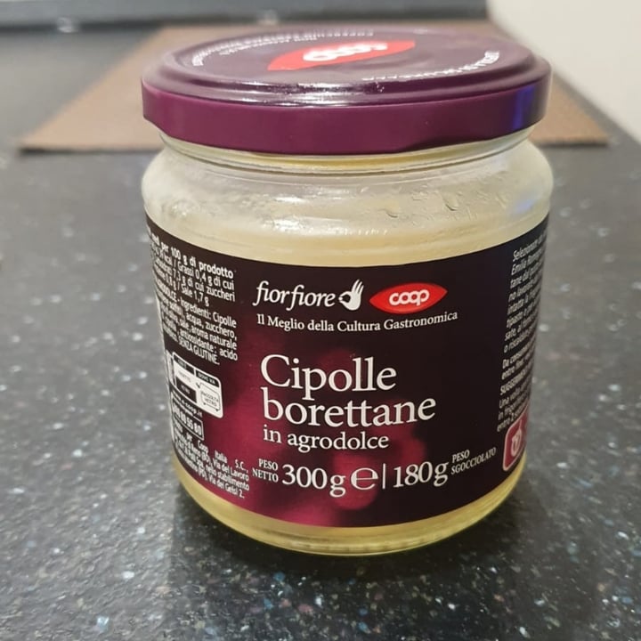 photo of Coop Cipolle borettane in agrodolce shared by @paolinasw on  20 Oct 2021 - review