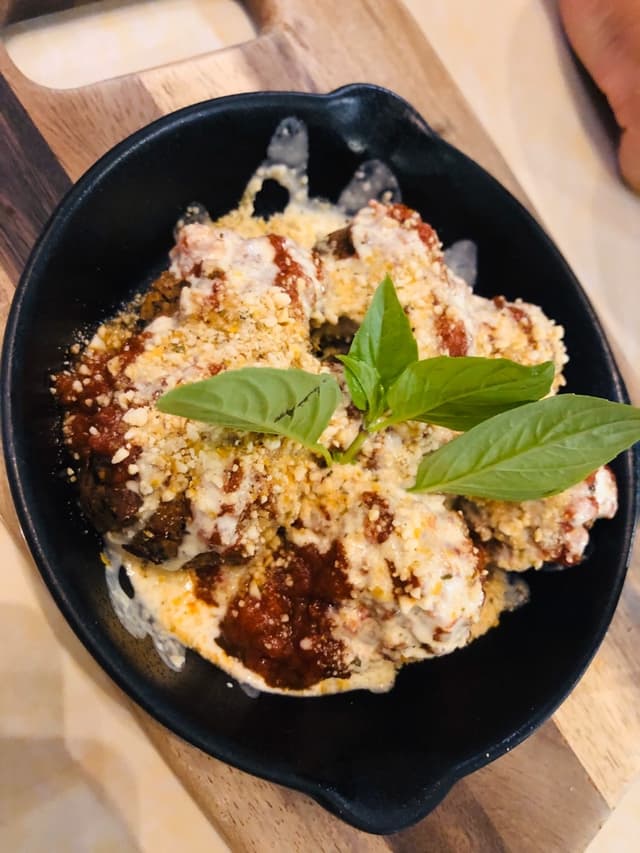Foto del piatto “Plant Based Meatballs”