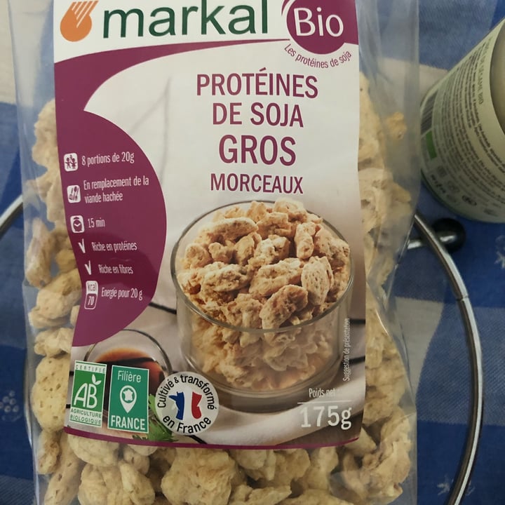 photo of Markal Proteines de soja shared by @annafabrizzi on  18 Feb 2022 - review