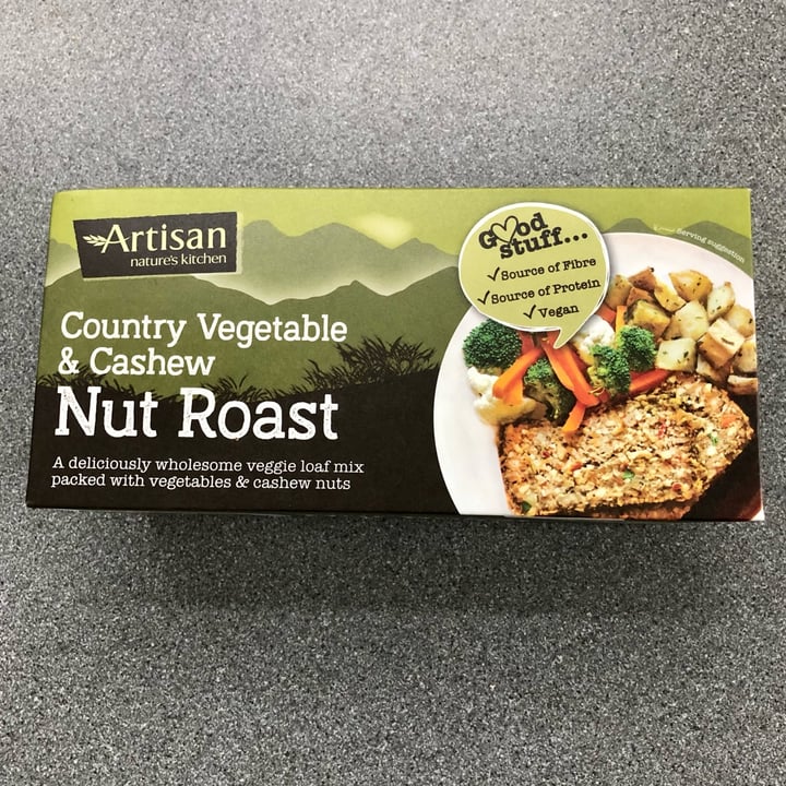 photo of Artisan nature's kitchen Country Vegetable & Cashew Nut Roast shared by @blue-jay on  21 Dec 2021 - review