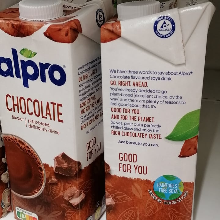 photo of Alpro Gusto Cioccolato shared by @jaquezbrunetto on  13 May 2022 - review