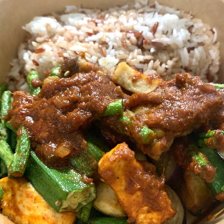 photo of Vege Pot 素砂煲 Sambal tempeh rice set shared by @ibshl on  22 Jul 2020 - review