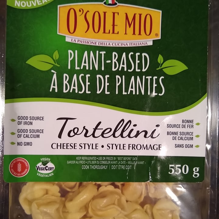 photo of O'sole mio Vegan Tortellini Cheese Style shared by @daniellehart on  21 Nov 2021 - review