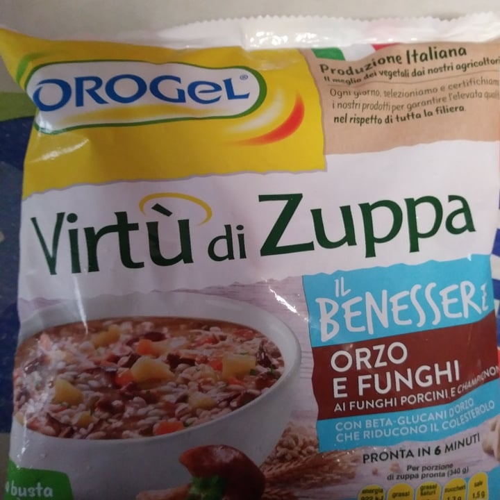 photo of Orogel Virtù di Zuppa - Orzo e Funghi shared by @perlalily on  14 Dec 2022 - review