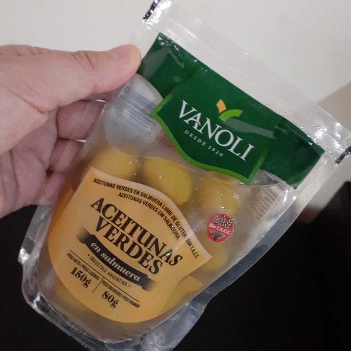 photo of Vanoli Aceitunas verdes en salmuera shared by @belia-gz on  16 Mar 2021 - review