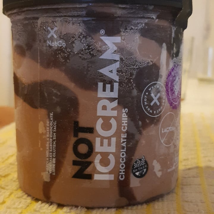 photo of NotCo Not Icecream Chocolate Chips shared by @milonesadeseitan on  09 Feb 2021 - review