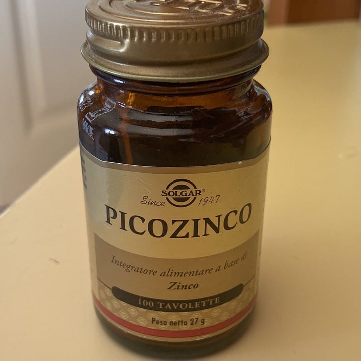 review photo of Solgar Picozinco shared by @genni96 on 21 Sep 2022 - review