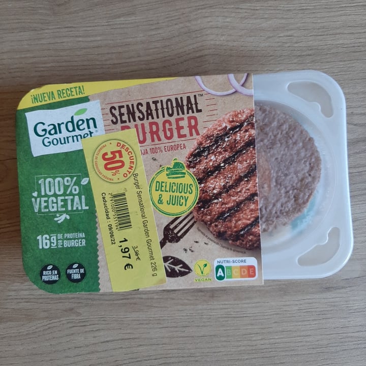 review photo of Garden Gourmet Sensational Burger shared by @gertruda on 17 Jun 2022 - review