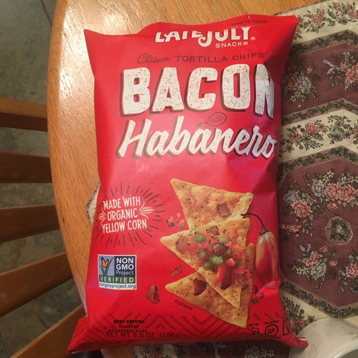 photo of Late July Snacks Bacon Habanero shared by @annabazoo on  13 Mar 2020 - review