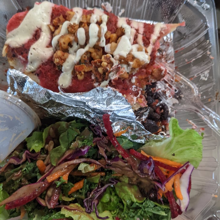 review photo of 24 Carrots Carnival Enchiladas shared by @vigilante-vegan on 24 Oct 2021 - review