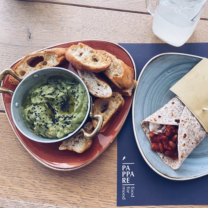 photo of Papparé Vegan Wrap con guacamole e crostini shared by @johrgia on  09 Oct 2021 - review