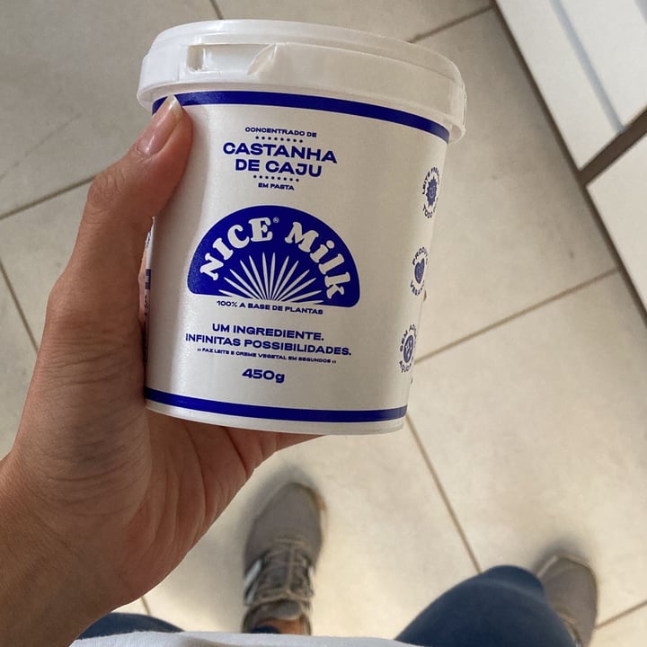review photo of Nice Milk Concentrado de Castanha de Caju shared by @rebecamagro on 01 Feb 2022 - review