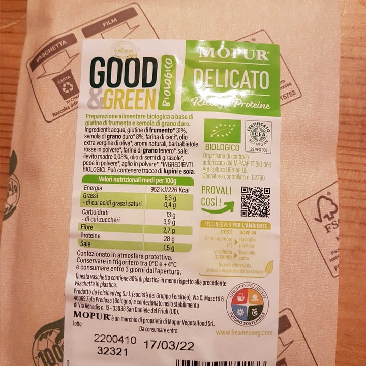 review photo of Felsineo Veg Mopur delicato shared by @pipppi on 29 Dec 2021 - review