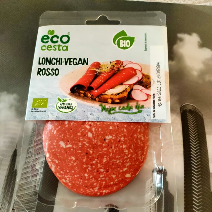 review photo of Ecocesta Lonchas sabor salami shared by @brujitavegan on 20 Dec 2021 - review