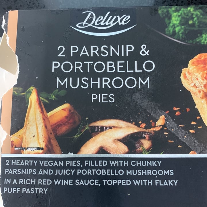 review photo of Vemondo 2 parsnip & portobello mushroom pies shared by @bethisntokay on 01 Nov 2020 - review