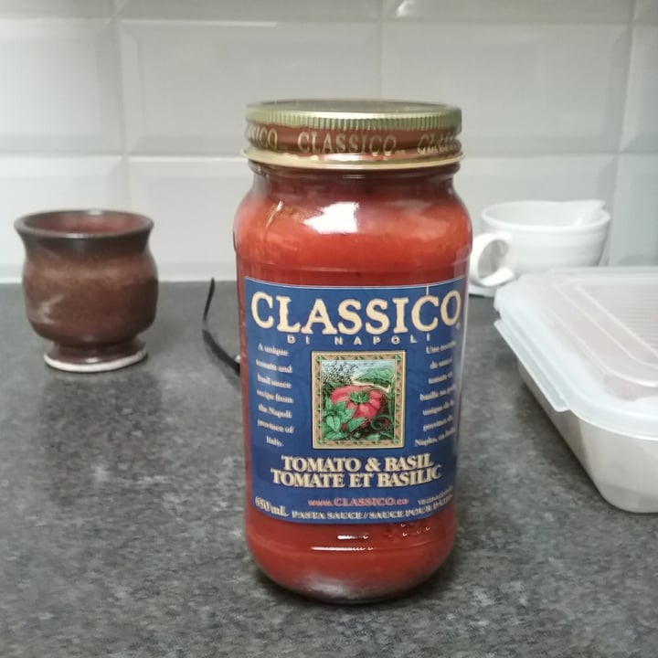photo of Classico Tomato basil shared by @michelemostacci on  30 Jun 2021 - review