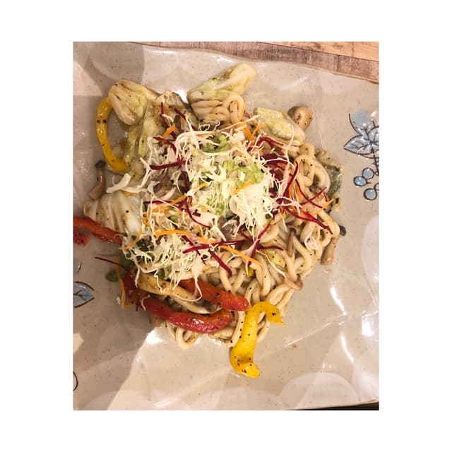 Photo of the dish “Fried black pepper udon”
