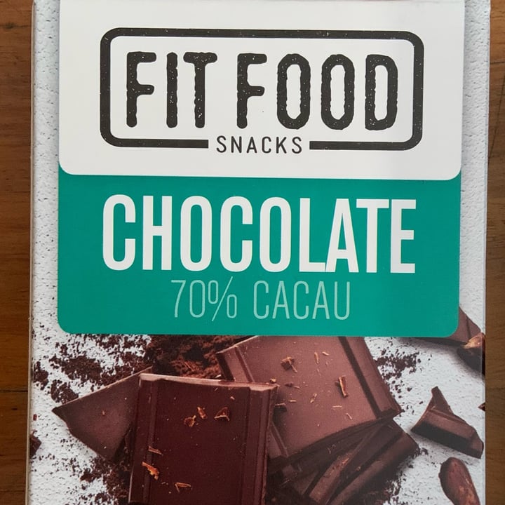 photo of Fit  Food Chocolate 70% cacau com stevia shared by @tamali on  01 Jul 2022 - review