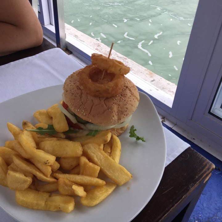 photo of The Brass Bell Restaurants and Pubs Vegetarian Burger shared by @sophiawessels on  01 Jun 2020 - review