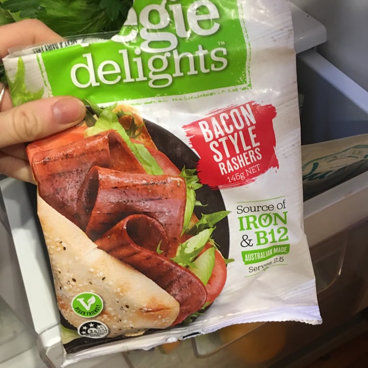 photo of Vegie Delights Bacon Style Rashers shared by @essceess on  21 May 2020 - review