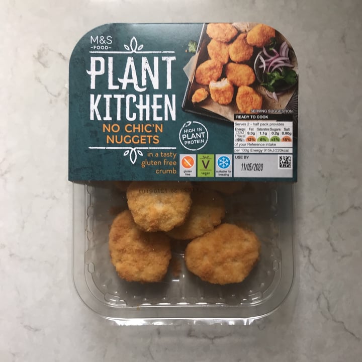 photo of Plant Kitchen (M&S) No chicken nuggets shared by @tg83 on  05 May 2020 - review