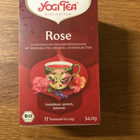 Tao Rose Bio tea (17 x 2 g) 34 g - Yogi Tea - YOGI TEA Prix le plus bas,  commentaires - Ebio24 online shop