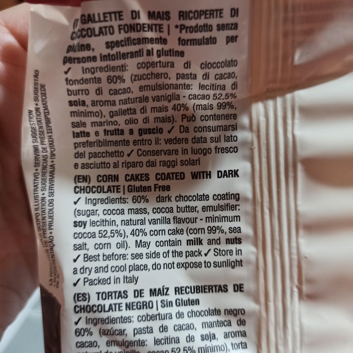 photo of Fiorentini Choco mais gallette di mais con cioccolato fondente shared by @martazardo on  08 Nov 2022 - review