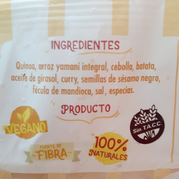 review photo of Nutree Medallones de Quinoa sabor Indian con Batata y Curry shared by @lalaveg on 10 Feb 2021 - review