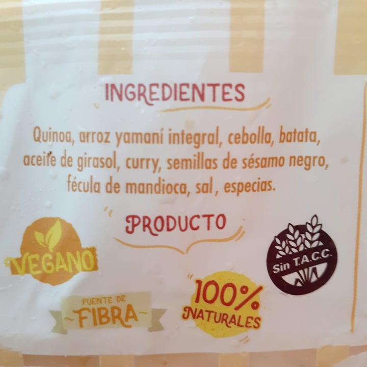 photo of Nutree Medallones de Quinoa sabor Indian con Batata y Curry shared by @lalaveg on  10 Feb 2021 - review