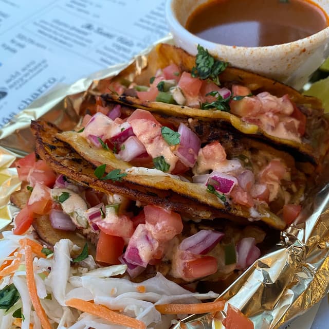 Photo of the dish “Jackfruit Birria Tacos”