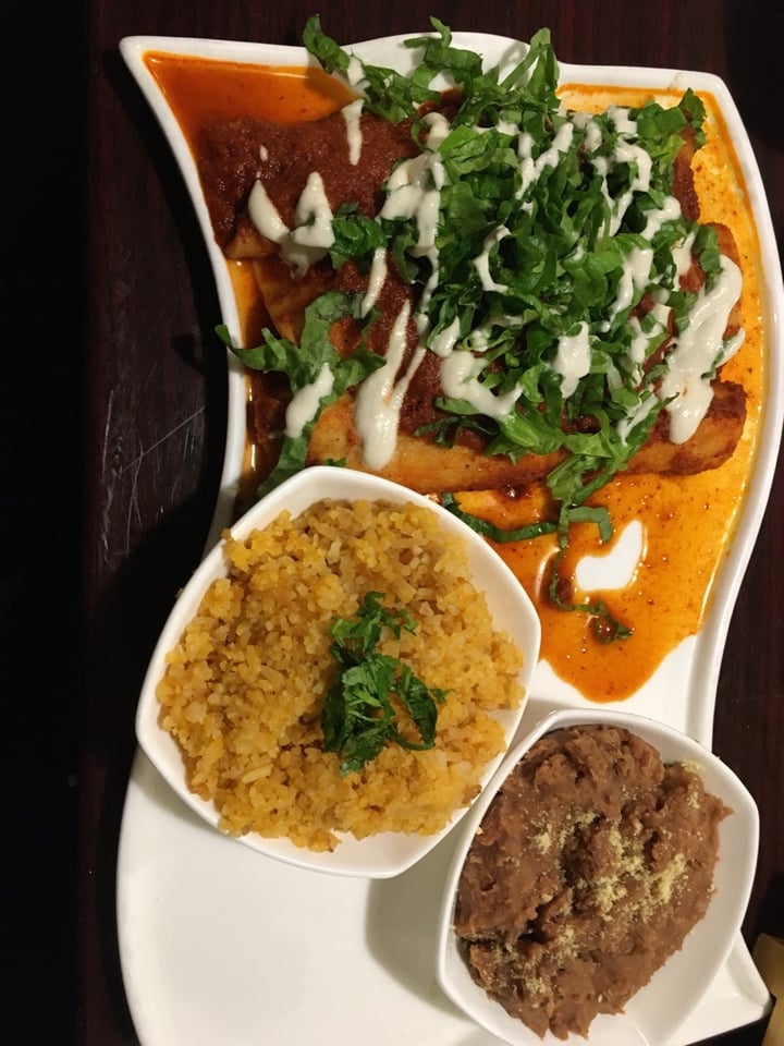 photo of Madre Tierra Restaurant Bar Red enchiladas shared by @jackjackf12 on  22 Jan 2020 - review